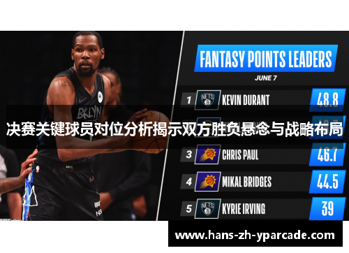 决赛关键球员对位分析揭示双方胜负悬念与战略布局